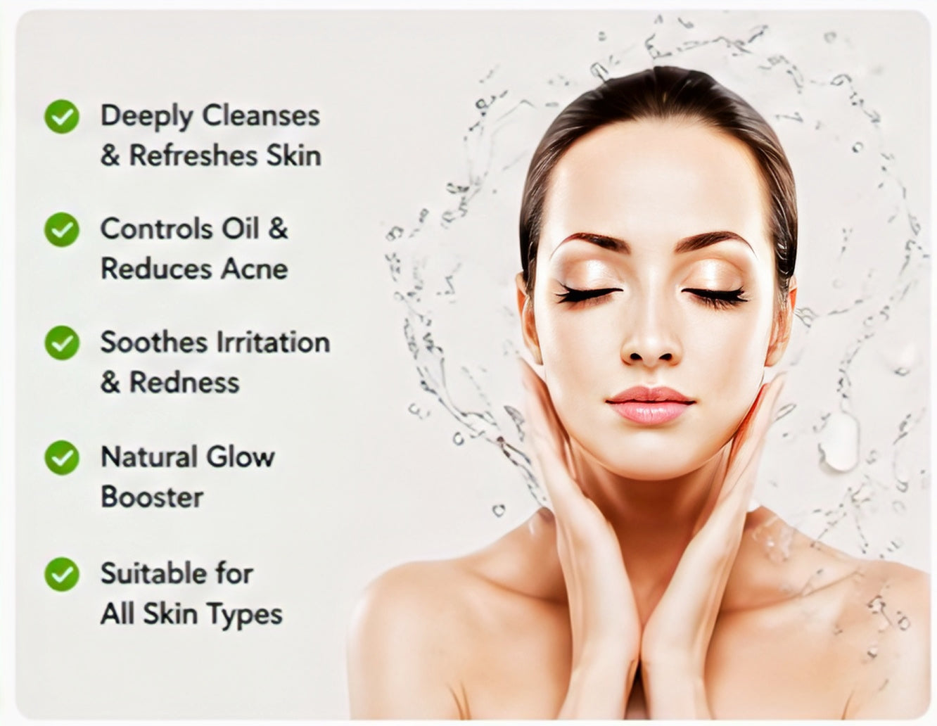 Women skin spray
