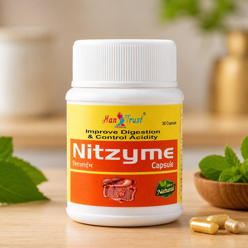 Pack Of 2 Nitzyme Digestive Capsule