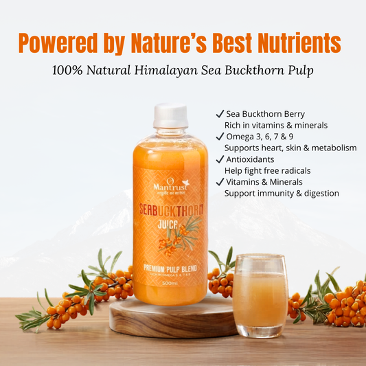100% Natural Himalayan Sea Buckthorn Pulp – Pure Superfood for Immunity, Skin & Daily Wellness