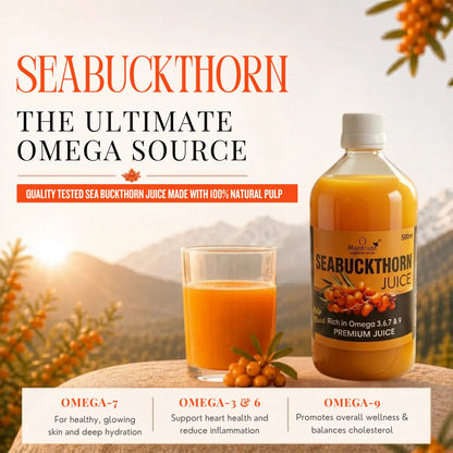 100% Natural Himalayan Sea Buckthorn Pulp – Pure Superfood for Immunity, Skin & Daily Wellness