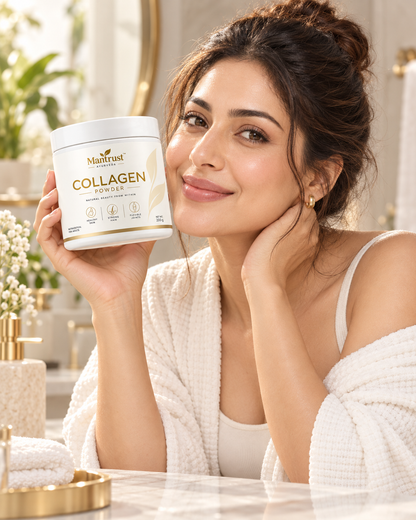 Mantrust Collagen Powder 200g for Healthy Skin, Strong Hair & Joint Support