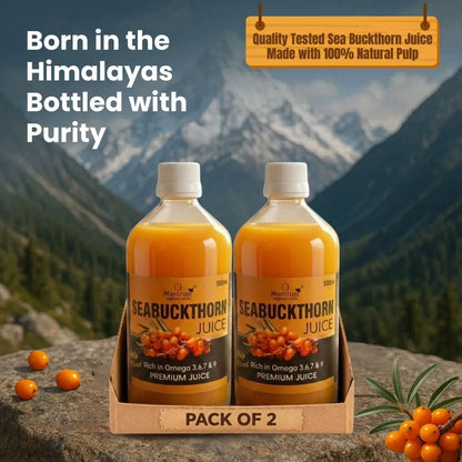 100% Natural Himalayan Sea Buckthorn Pulp – Pure Superfood for Immunity, Skin & Daily Wellness