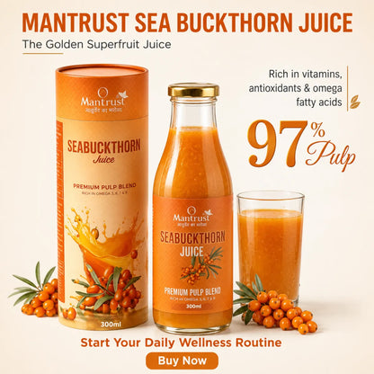 100% Natural Himalayan Sea Buckthorn Pulp – Pure Superfood for Immunity, Skin & Daily Wellness