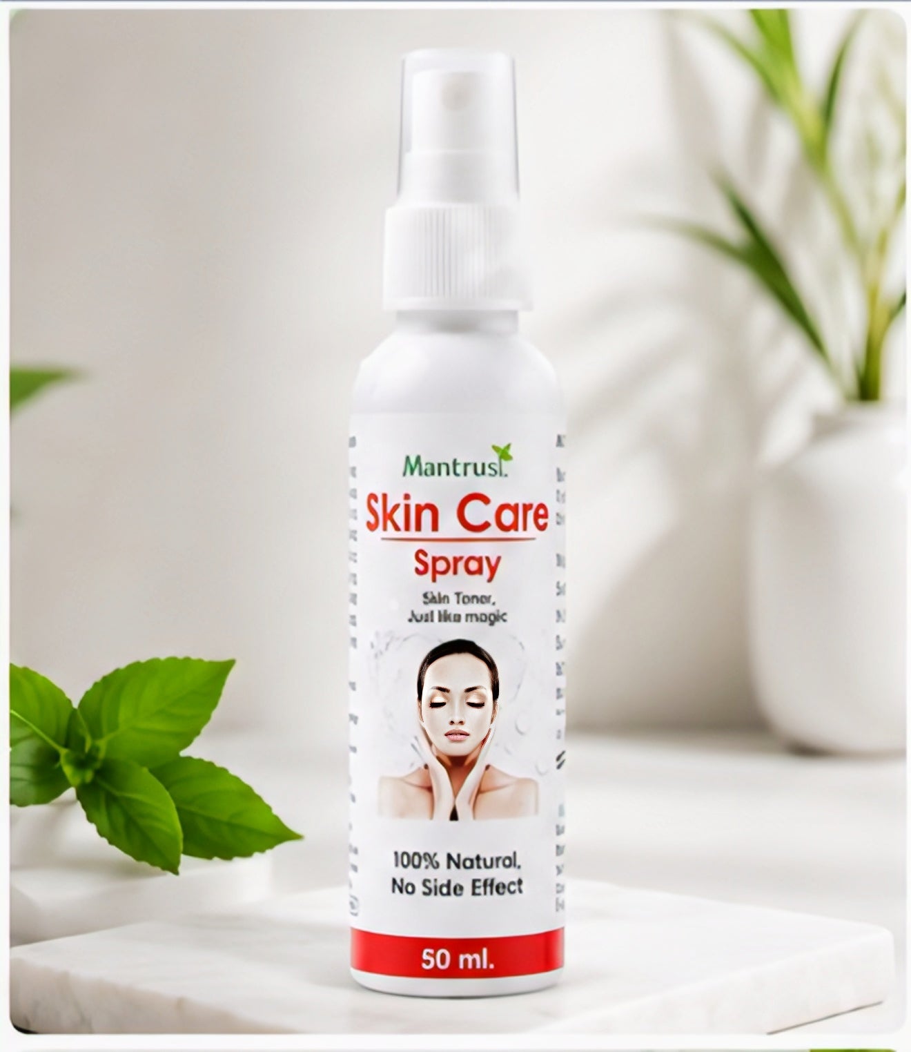 Women skin spray