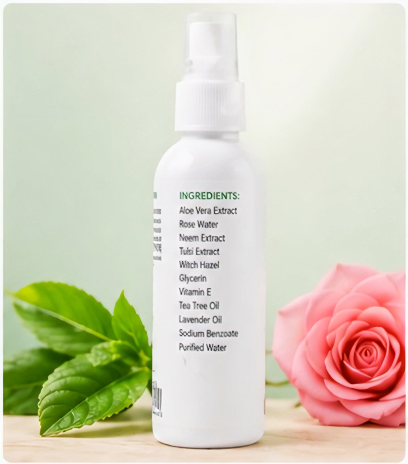 Women skin spray