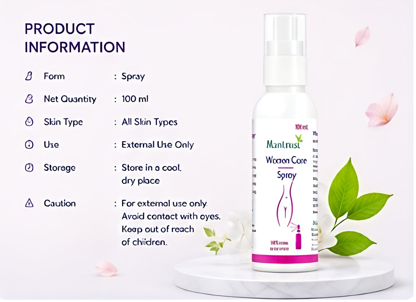 Woman Intimate Spray