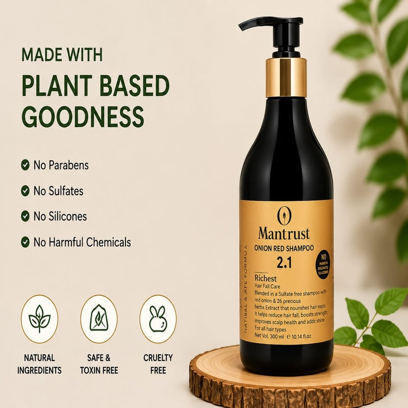 Red Onion Shampoo with Conditioner