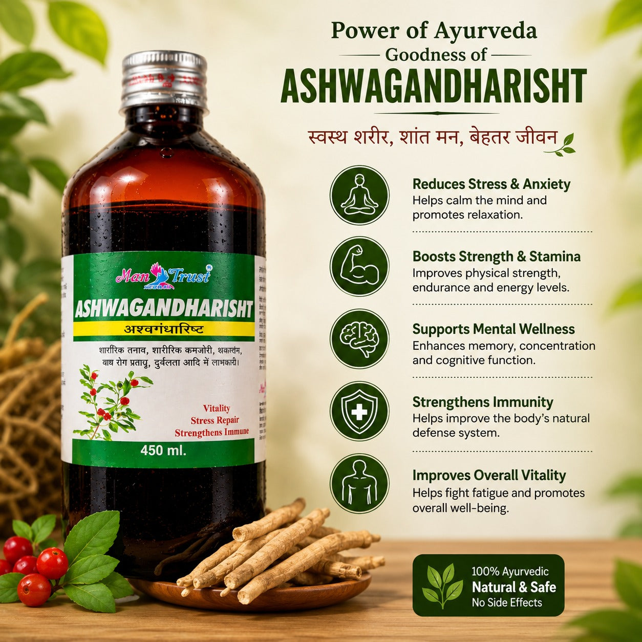 Pack Of 2 Ashwagandharisht Health