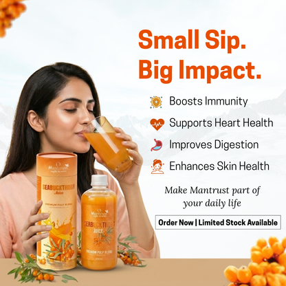 100% Natural Himalayan Sea Buckthorn Pulp – Pure Superfood for Immunity, Skin & Daily Wellness